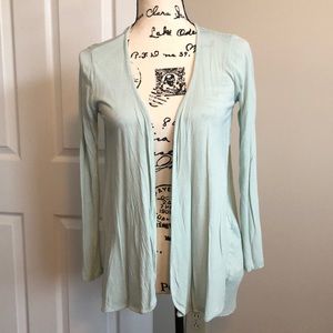 The Limited light teal top